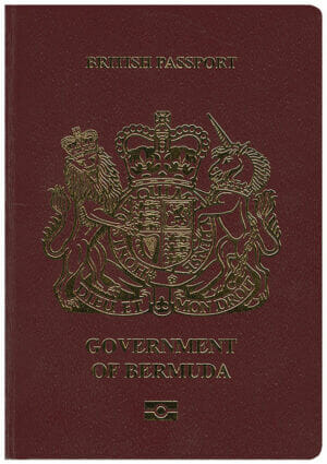 british passport holder travelling to bermuda