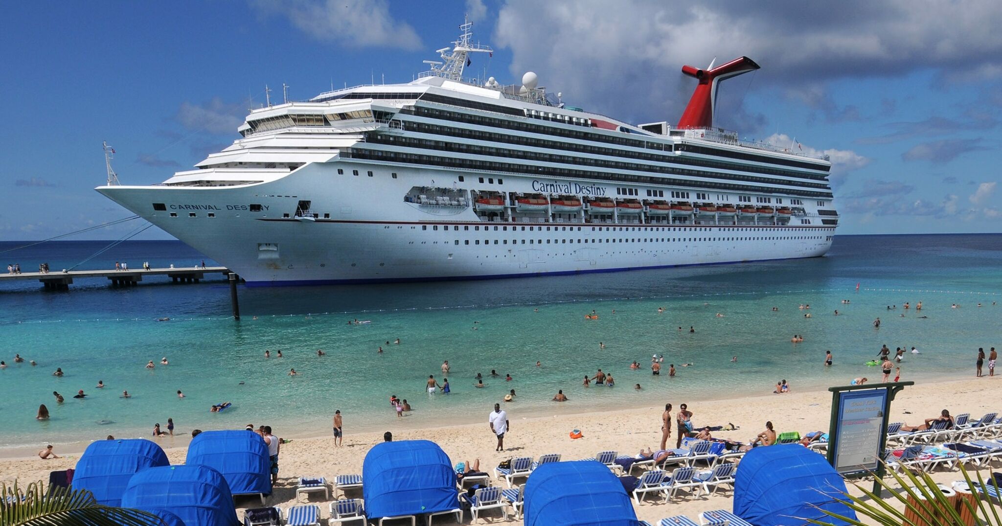 Is Grand Turk open to cruise ships today?