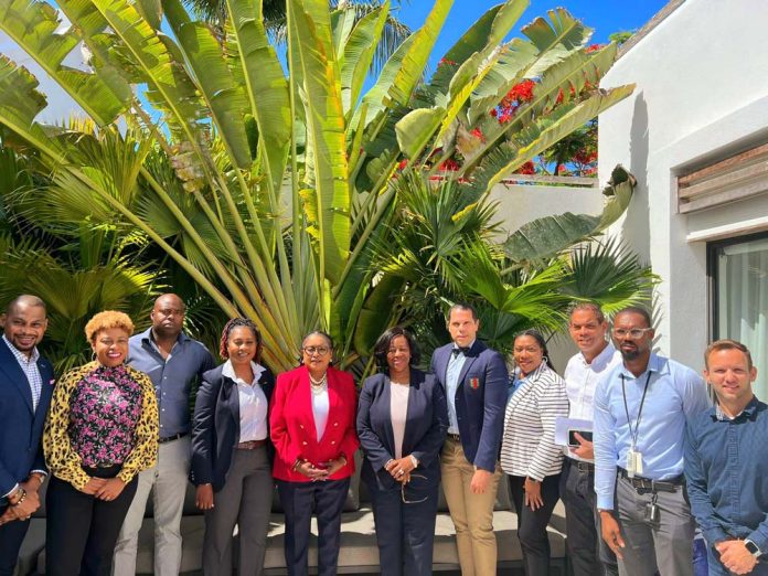 Turks and Caicos Functionaries met with American Airlines